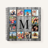 Erstellen Sie Ihr individuelles Foto Collage Rusti Notizblock (Vorderseite)