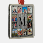 Erstellen Sie Ihr individuelles Foto Collage Rusti Ornament Aus Metall (Rechts)