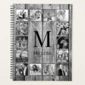 Erstellen Sie Ihr individuelles Foto Collage Rusti Planer (Vorderseite)