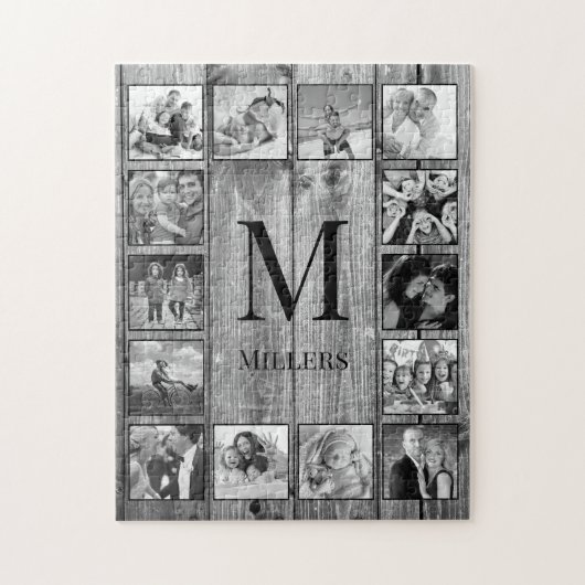 Erstellen Sie Ihr individuelles Foto Collage Rusti Puzzle (Vertikal)