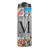 Erstellen Sie Ihr individuelles Foto Collage Rusti Thermosbecher (Vorderseite)