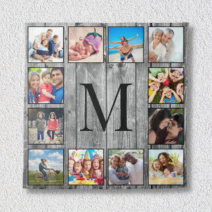 Erstellen Sie Ihr individuelles Foto Collage Rusti Wandteppich