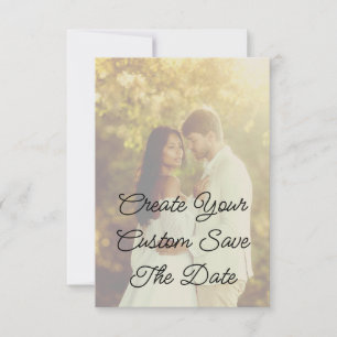 Erstellen Sie Ihr individuelles Save-The-Date RSVP Karte