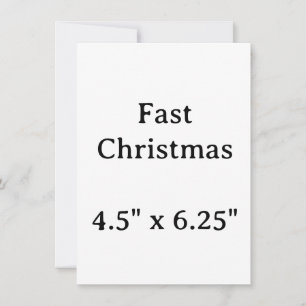 Erstellen Sie Ihr personalisiertes 4,5" x 6,25" We Dankeskarte