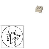 Erstellen Sie Ihr Personalisiertes Firmenlogo aus  Gummistempel (Stempel)