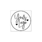 Erstellen Sie Ihr Personalisiertes Firmenlogo aus  Gummistempel (Prägung)