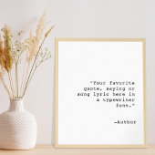 Erstellen Sie Ihr Personalisiertes individuelles A Poster