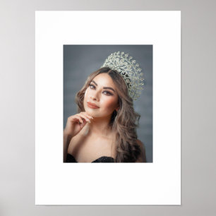 Erstellen Sie Ihr Portrait 16" x 12", Werteposter Poster