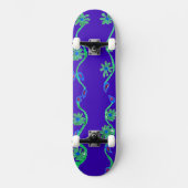 Erstellen Sie Ihr schönes Phantastisches Blau Skateboard (Vorderseite)