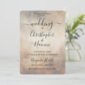 Erstellen Sie Ihr Vintages altes Papier Einladung (Stehend Vorderseite)