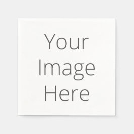 Erstellen Sie Ihr Weißes Standard-Cocktailpapier N Serviette