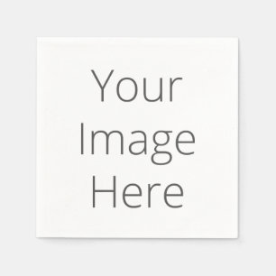 Erstellen Sie Ihr Weißes Standard-Cocktailpapier N Serviette