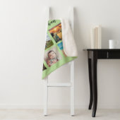 Erstellen Sie Ihre angepasste 12 FotoCollage Trend Sherpadecke (Beispiel)