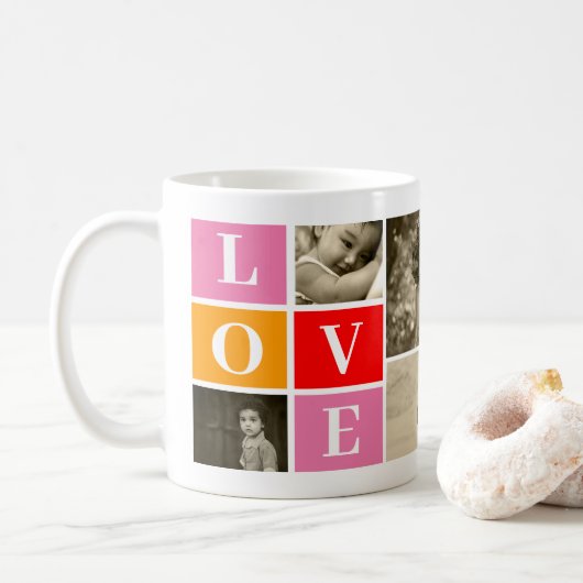 Erstellen Sie Ihre benutzerdefinierte Liebe für di Kaffeetasse (Mit Donut)