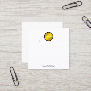 Erstellen Sie Ihre benutzerdefinierte Logo-Werbeka Quadratische Visitenkarte
