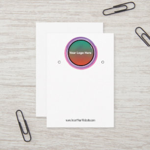 Erstellen Sie Ihre benutzerdefinierte Logo-Werbeka Visitenkarte