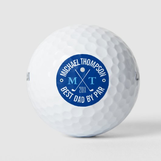 Erstellen Sie Ihre besten Monogram-Golfbälle für I Golfball (Vorderseite)