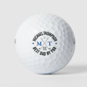 Erstellen Sie Ihre besten Monogram-Golfbälle für I Golfball (Vorderseite)
