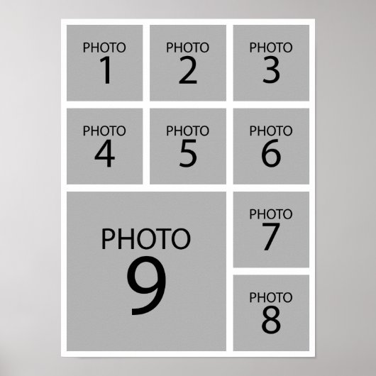 Erstellen Sie Ihre Collage Personalisierte Vorlage Poster (Vorne)