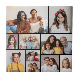 Erstellen Sie Ihre eigene 10-Foto-Collage Fliese