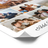 Erstellen Sie Ihre eigene 10-Foto Collage hinzufüg Poster (Ecke)