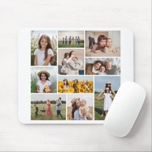 Erstellen Sie Ihre eigene 10-Foto-Collage Mousepad
