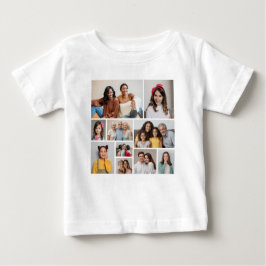 Erstellen Sie Ihre eigene 10-FotoCollage Baby T-shirt