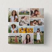 Erstellen Sie Ihre eigene 10-FotoCollage Button (Vorderseite)