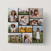 Erstellen Sie Ihre eigene 10-FotoCollage Button (Vorderseite)