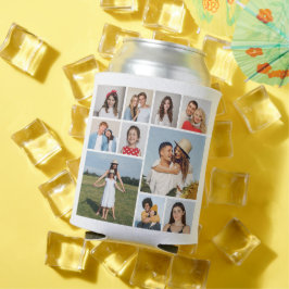 Erstellen Sie Ihre eigene 10-FotoCollage Dosenkühler