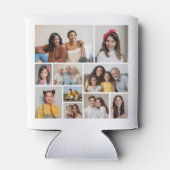 Erstellen Sie Ihre eigene 10-FotoCollage Dosenkühler (Rückseite)