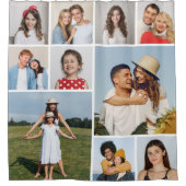 Erstellen Sie Ihre eigene 10-FotoCollage Duschvorhang (Vorderseite)