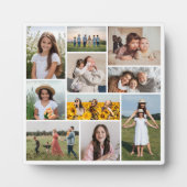 Erstellen Sie Ihre eigene 10-FotoCollage Fotoplatte (Vorderseite)