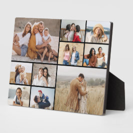 Erstellen Sie Ihre eigene 10-FotoCollage Fotoplatte