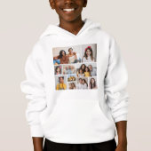 Erstellen Sie Ihre eigene 10-FotoCollage Hoodie (Vorderseite)