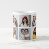 Erstellen Sie Ihre eigene 10-FotoCollage Jumbo-Tasse (Vorderseite)
