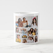 Erstellen Sie Ihre eigene 10-FotoCollage Jumbo-Tasse (Vorderseite)