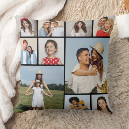 Erstellen Sie Ihre eigene 10-FotoCollage Kissen