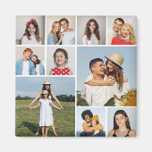 Erstellen Sie Ihre eigene 10-FotoCollage Magnet (Vorne)