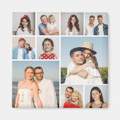 Erstellen Sie Ihre eigene 10-FotoCollage Magnet (Vorne)