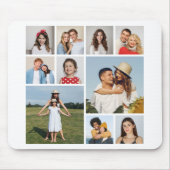 Erstellen Sie Ihre eigene 10-FotoCollage Mousepad (Vorne)