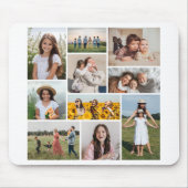 Erstellen Sie Ihre eigene 10-FotoCollage Mousepad (Vorne)