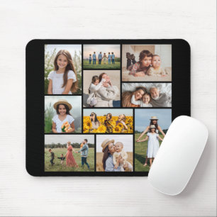 Erstellen Sie Ihre eigene 10-FotoCollage Mousepad