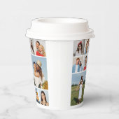 Erstellen Sie Ihre eigene 10-FotoCollage Pappbecher (Rechts)