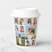 Erstellen Sie Ihre eigene 10-FotoCollage Pappbecher (Vorderseite)