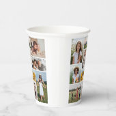 Erstellen Sie Ihre eigene 10-FotoCollage Pappbecher (Rechts)