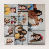 Erstellen Sie Ihre eigene 10-FotoCollage Puzzle (Horizontal)