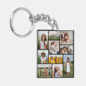 Erstellen Sie Ihre eigene 10-FotoCollage Schlüsselanhänger (Vorderseite links)