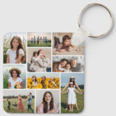 Erstellen Sie Ihre eigene 10-FotoCollage Schlüsselanhänger (Rückseite)