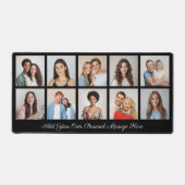 Erstellen Sie Ihre eigene 10-FotoCollage Schreibtischunterlage (Vorderseite)